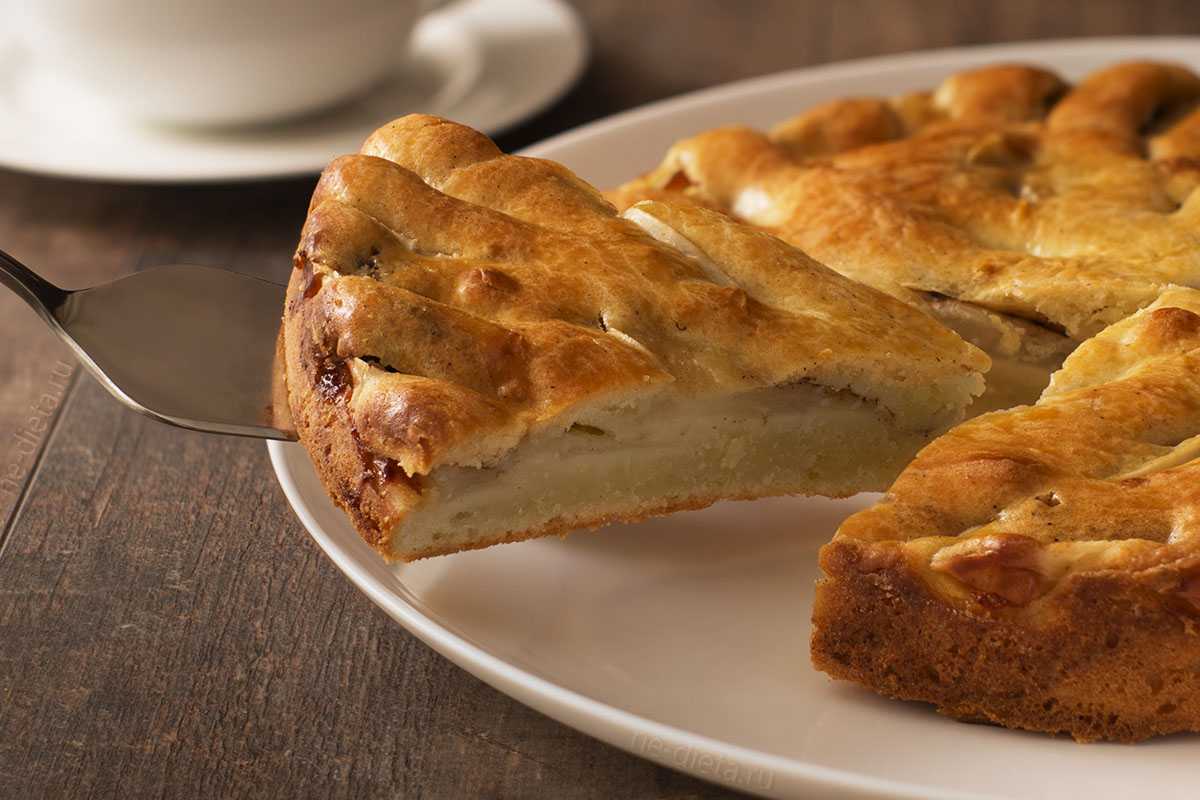 Яблочный пирог с творогом - очень вкусные, нежные, быстрые рецепты