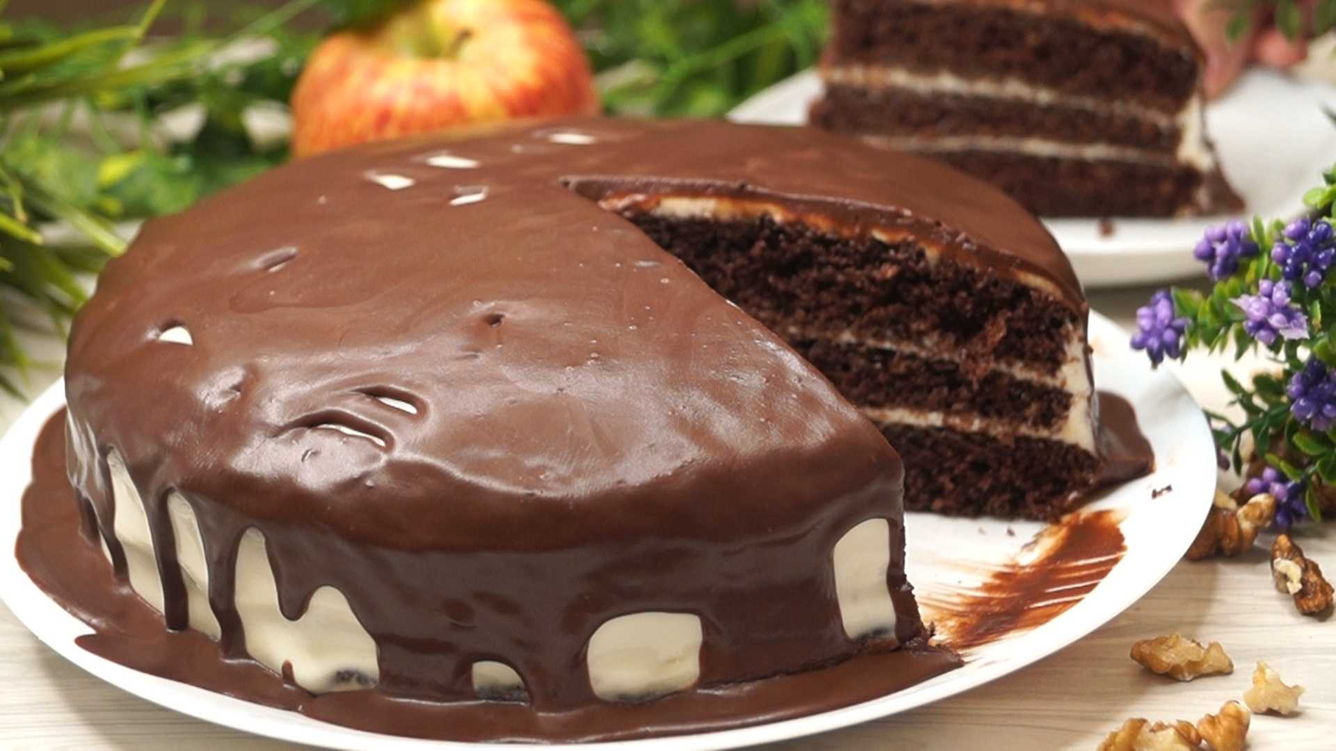 Сметанный торт — 6 простых пошаговых рецептов в домашних условиях