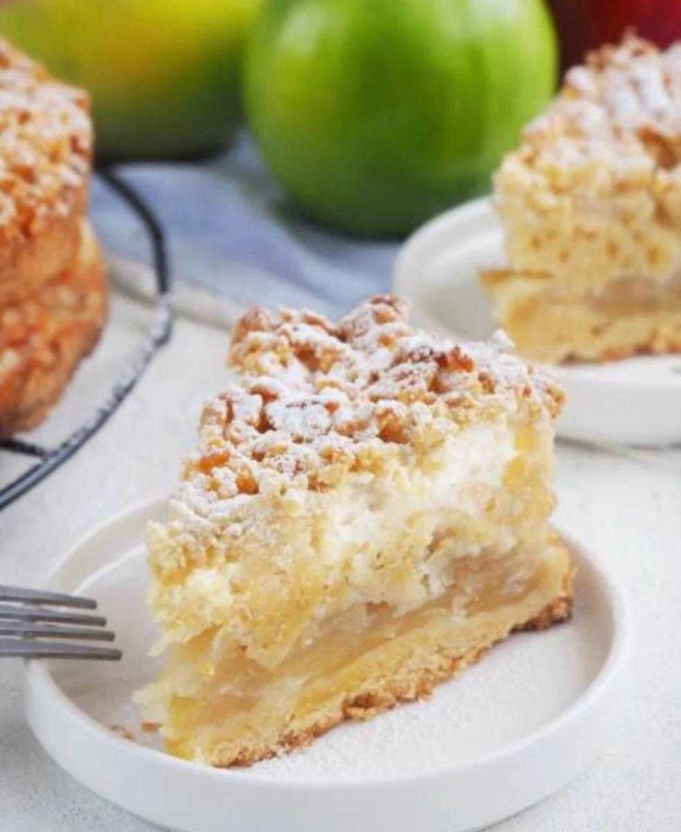 Насыпной пирог с яблоками пп – яблочный диетический рецепт с фото