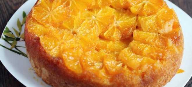Пирог с апельсинами: простой рецепт с фото :: syl.ru