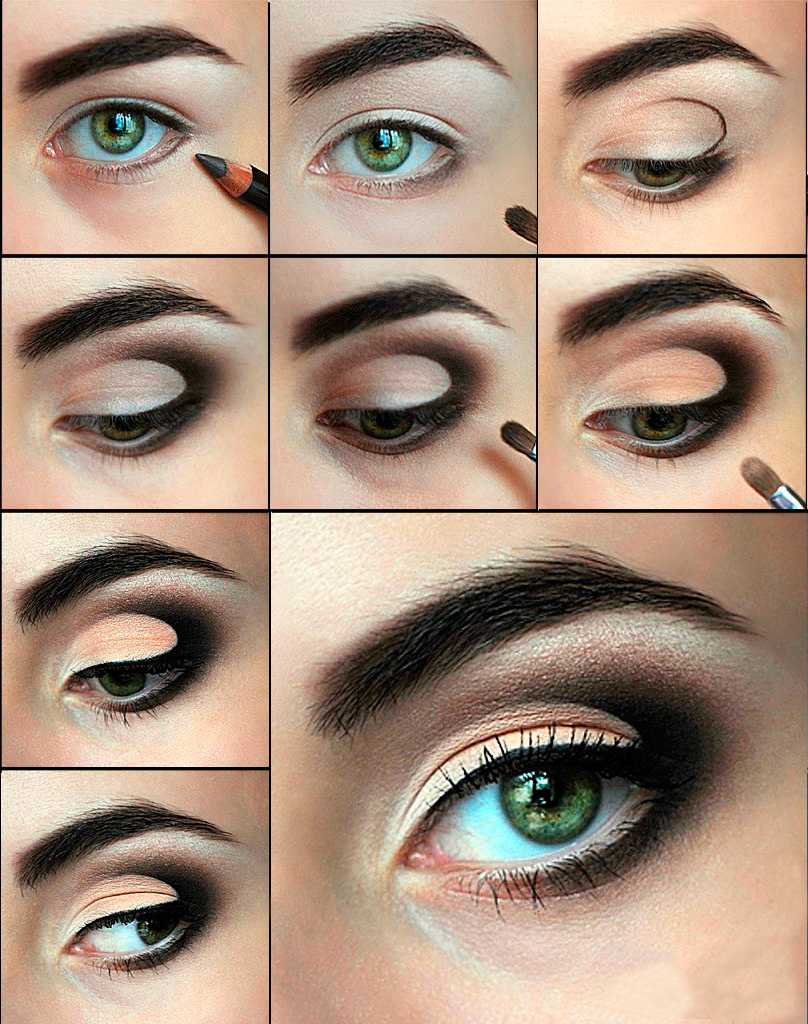 Какие оттенки макияжа подходят для зеленых глаз Идеи повседневного и вечернего макияжа для зеленых глаз и темных волос