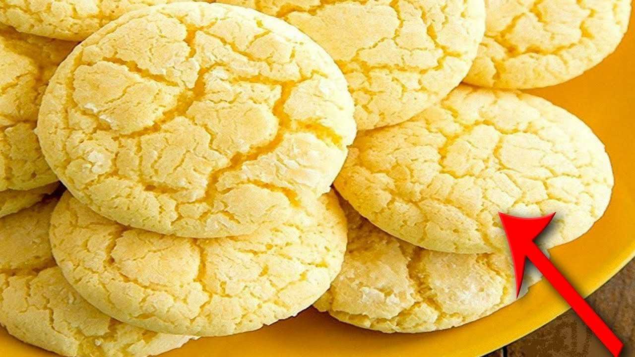Лимонное печенье- просты домашние рецепты приготовления
