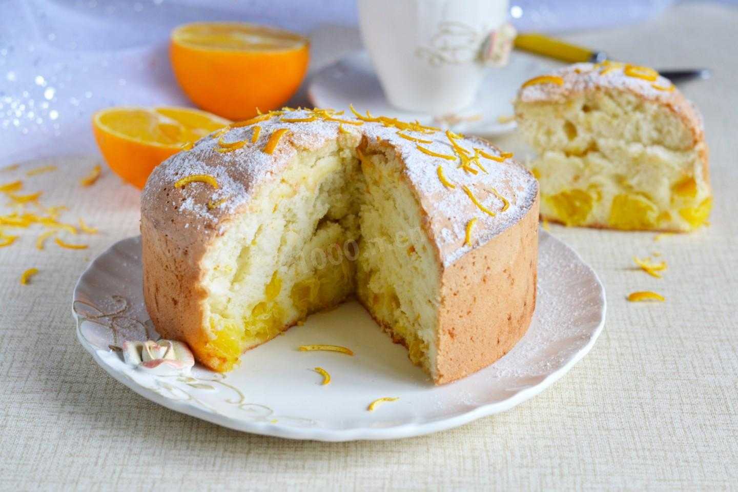 Рецепт итальянского апельсинового пирога | меню недели