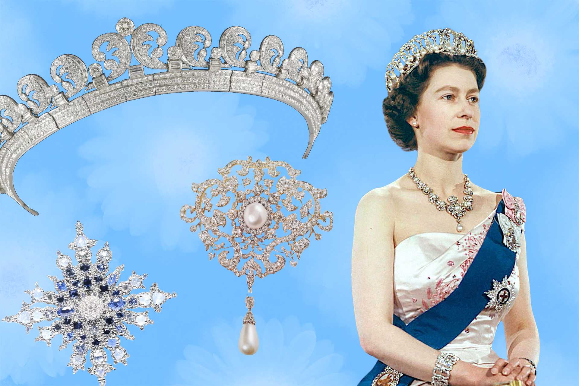 Кольцо Дианы, брошь Елизаветы II и другие знаменитые украшения с сапфиром, которые стоят целое состояние