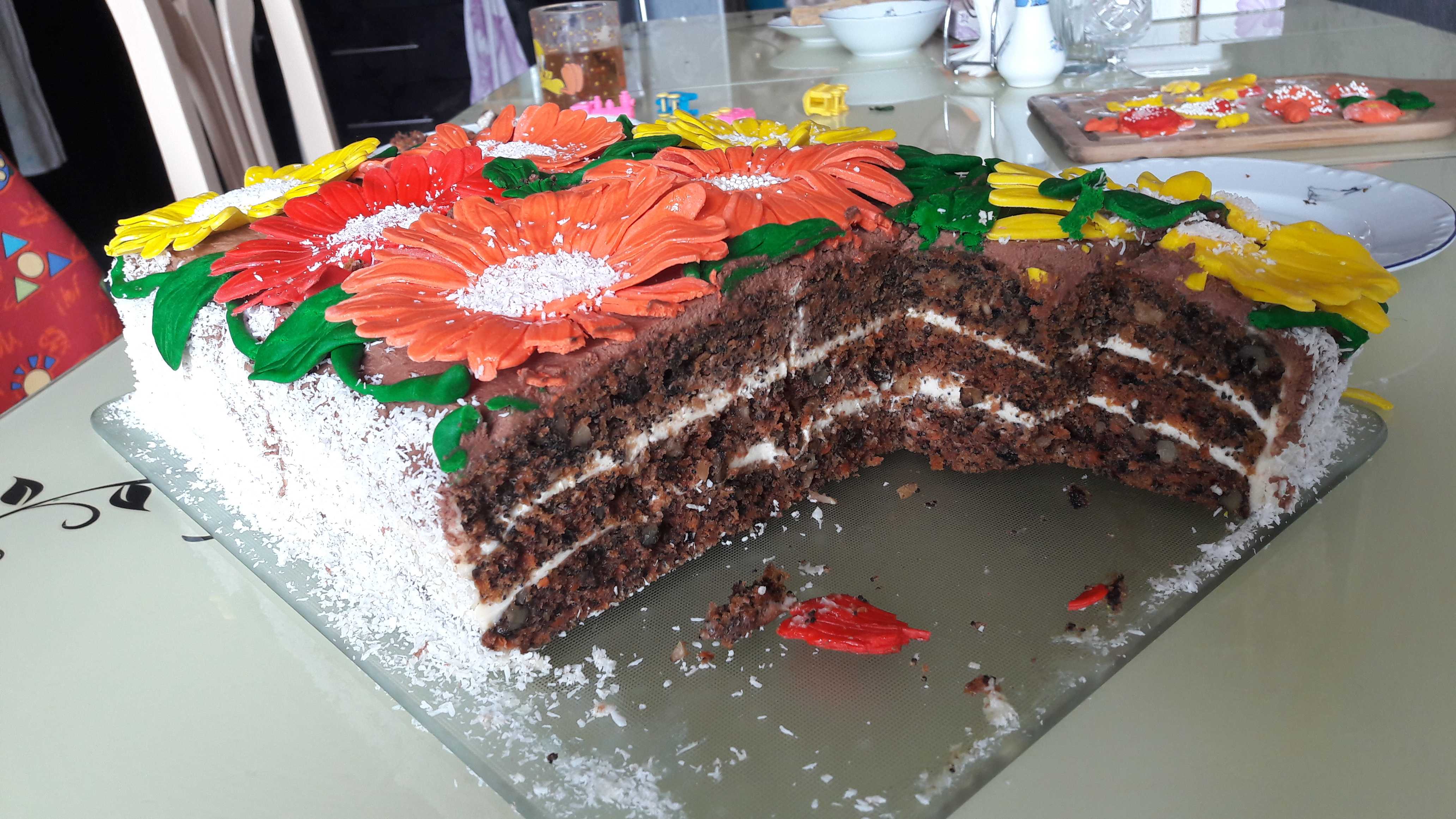 Классический морковный торт