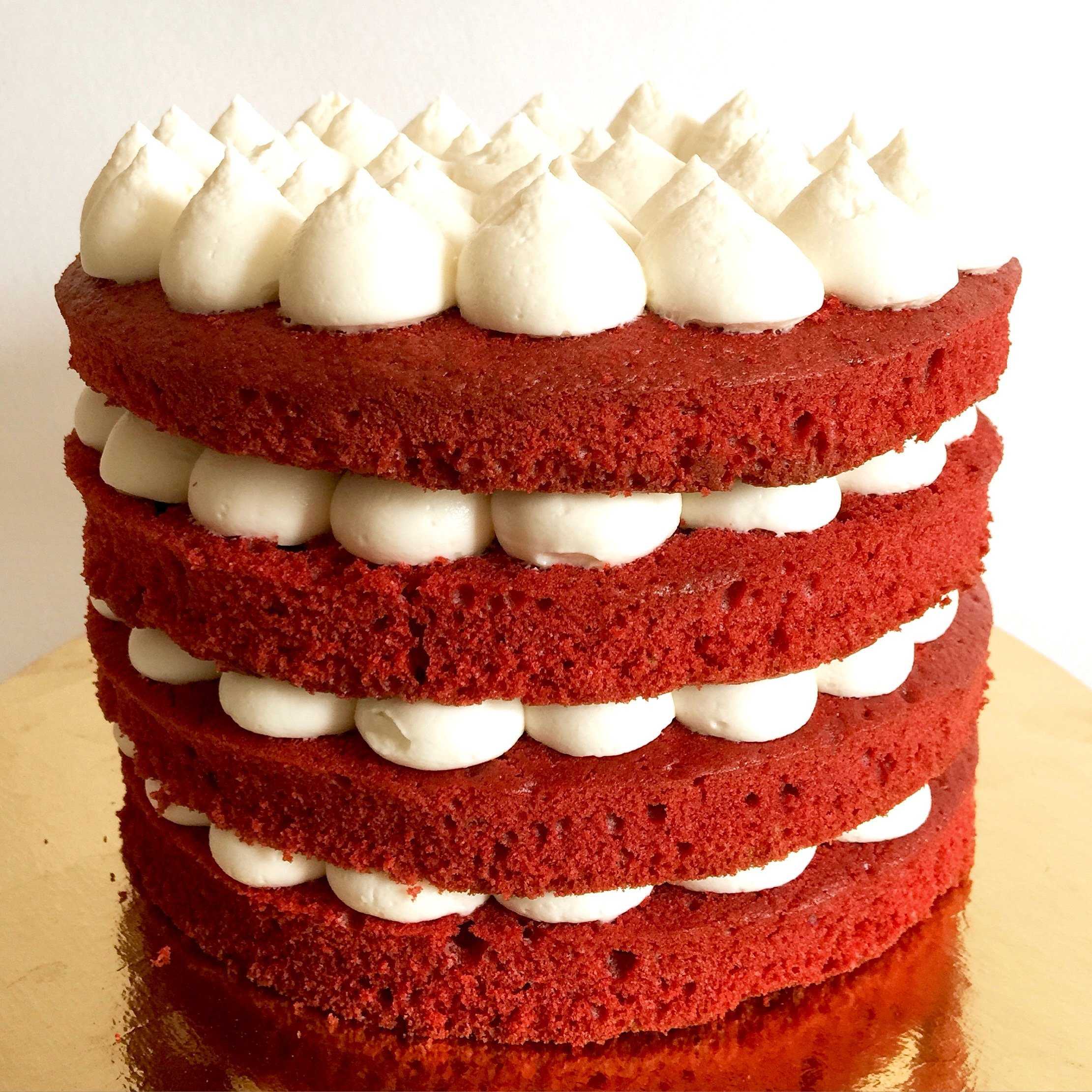 Торт красный бархат