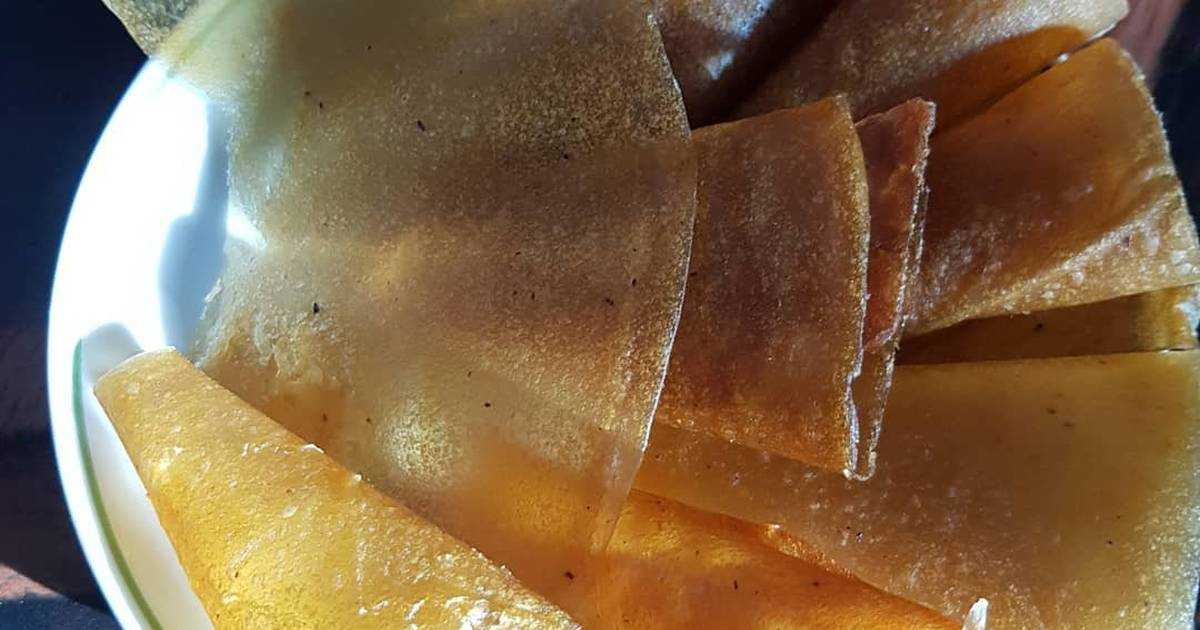 Пастила из яблок в домашних условиях — простые рецепты в духовке и сушилке