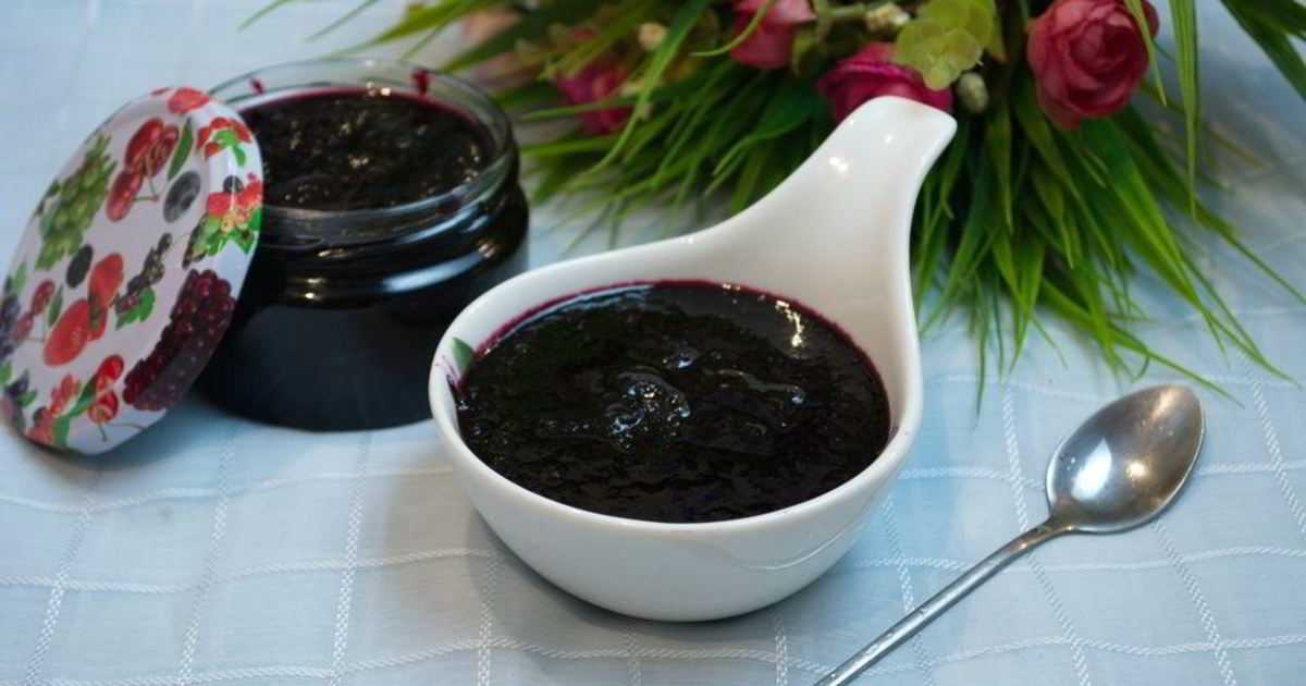 Конфитюр из черники – 5 пошаговых рецептов на зиму