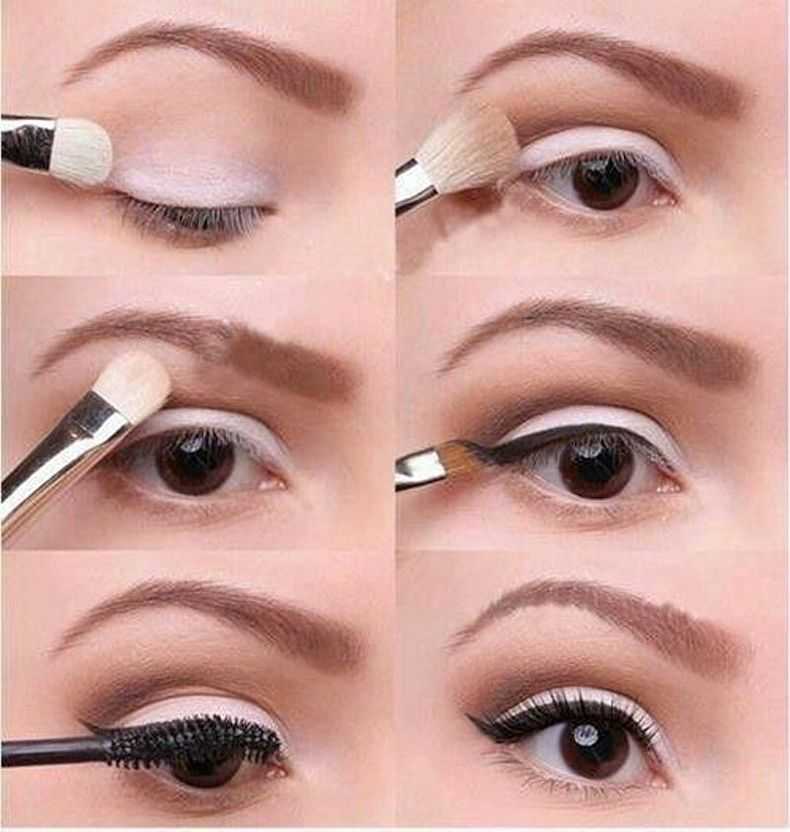 Красивый макияж глаз: как краситься тенями, тушью, карандашом