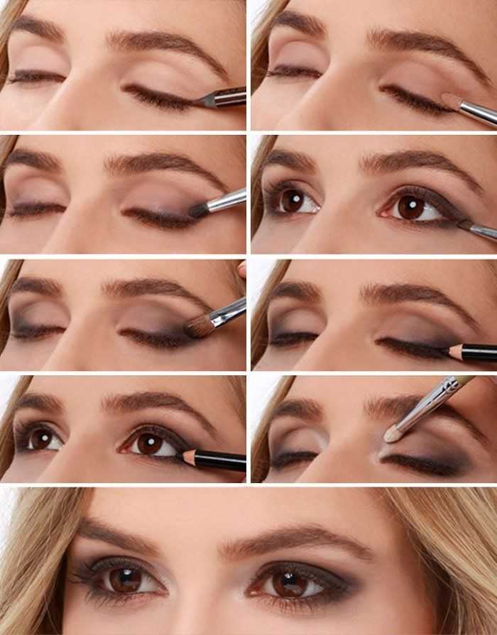 Как правильно сделать макияж для нависших век - полная пошаговая инструкция с фото и видео Особенности макияжа по форме глаз