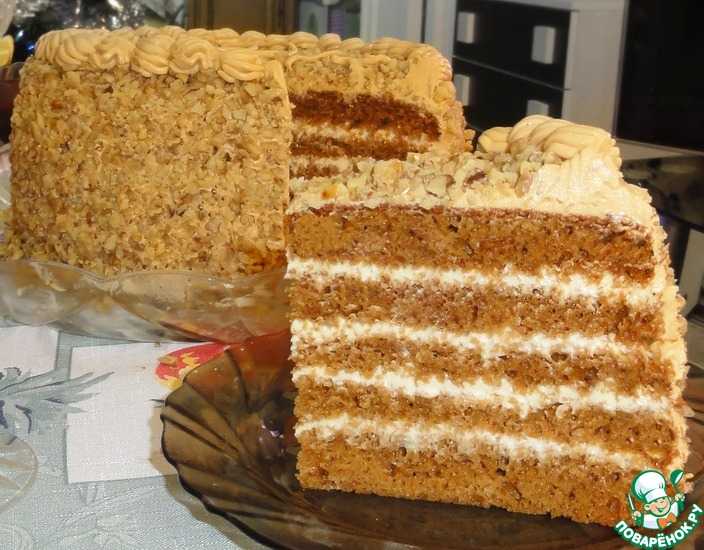 Торт медовый в мультиварке — пошаговый рецепт с фото
